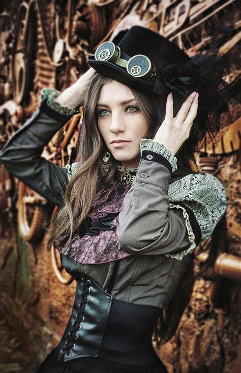 pin on steampunk babes