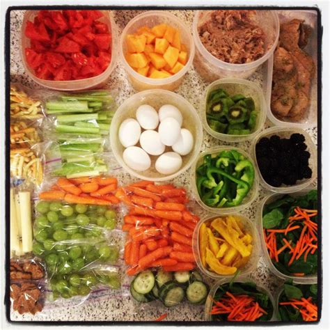 busy womans guide  sunday food prep vanessafit