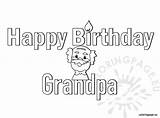 Grandpa Birthday Coloring Happy Pages Cards Printable Color Rocks Colouring Print Sheets Kittybabylove Choose Board Uniquecoloringpages Cupcake Coloringpage Eu sketch template