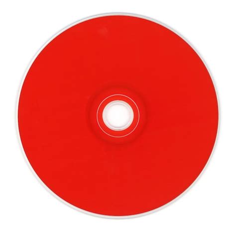 premium photo red cd compact disc