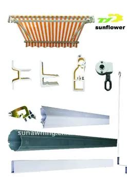 retractable aluminum awning componentsparts  accessories buy awning componentsaluminum
