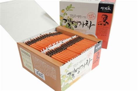 korean roasted cassia tora seeds tea gyeolmyeongja cha 40 teabags