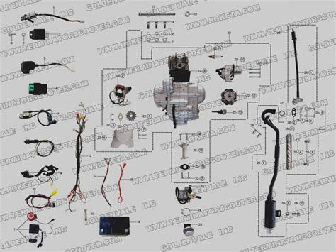 cc tao tao engine diagrams