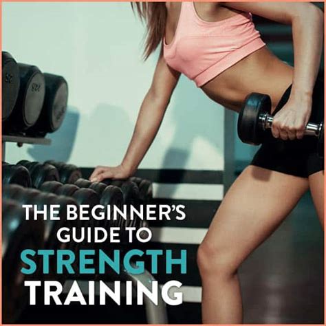 The Beginner S Guide To Strength Training Get Healthy U