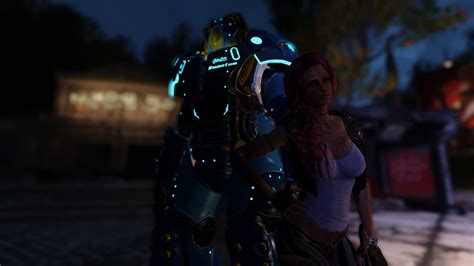 glowing quantum   power armour  fallout  nexus mods  community