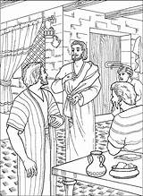 Doubting Bible Appears Apostle Tomas Sheets Sermons4kids sketch template