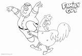 Guy Family Coloring Pages Peter Printable Color Adults Kids sketch template