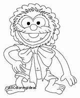 Coloring Pages Muppets Animal Muppet Babies Getcolorings Getdrawings sketch template