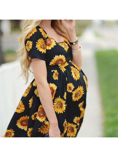 maternity sunflower dress only 23 78