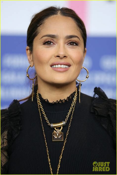 salma hayek says her breasts got bigger during menopause and gave her