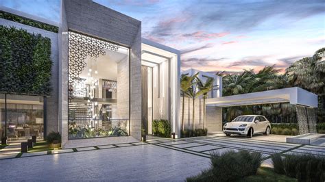 villa jumeirah dubai  architecture  design studio mansion designs house
