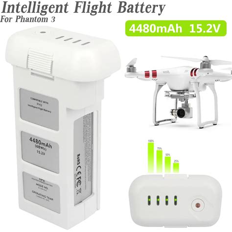 mah genuine dji phantom   intelligent flight battery vlipo  p consumer