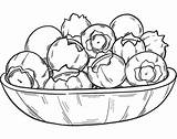 Coloring Blueberries Bowl Blueberry Pages Supercoloring Categories sketch template