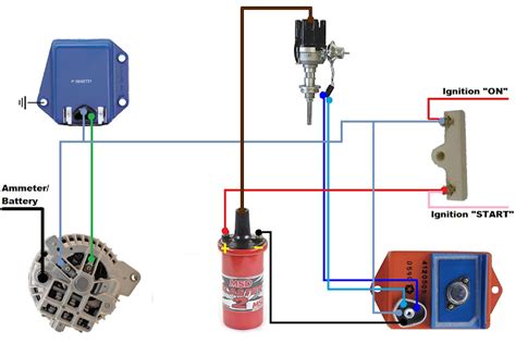 chrysler alternator wiring diagram