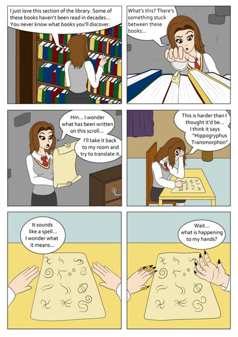 Harry Potter Tg Transformation Hermione Tf Page 1 By