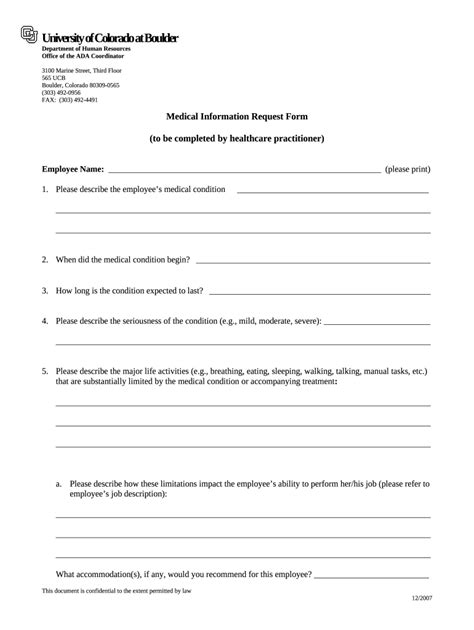 medical request letter   template pdffiller