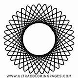Spirograph Coloring Pages sketch template