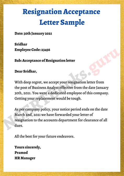 fine beautiful info  resignation letter acceptance format  cv