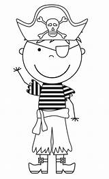 Coloring Pirate Cartoon Kid Boys Pages Pirates Kids Intelligences Stimulate Sensory sketch template