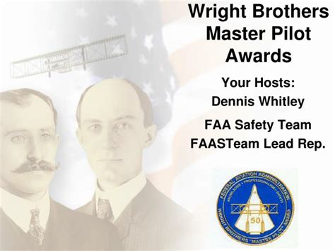 wright brothers master pilot awards powerpoint