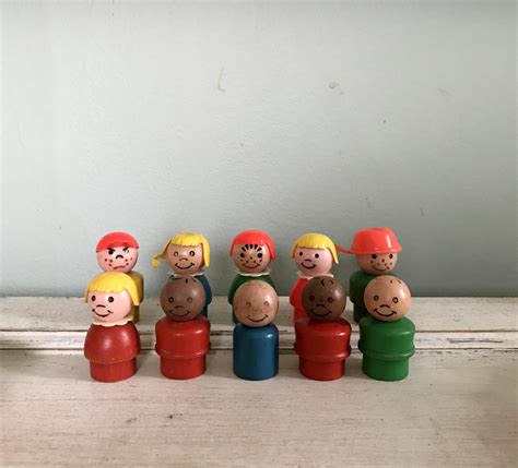 modest vintage fisher price  people collection