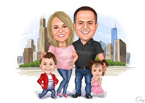 family picture cartoon osoqcom