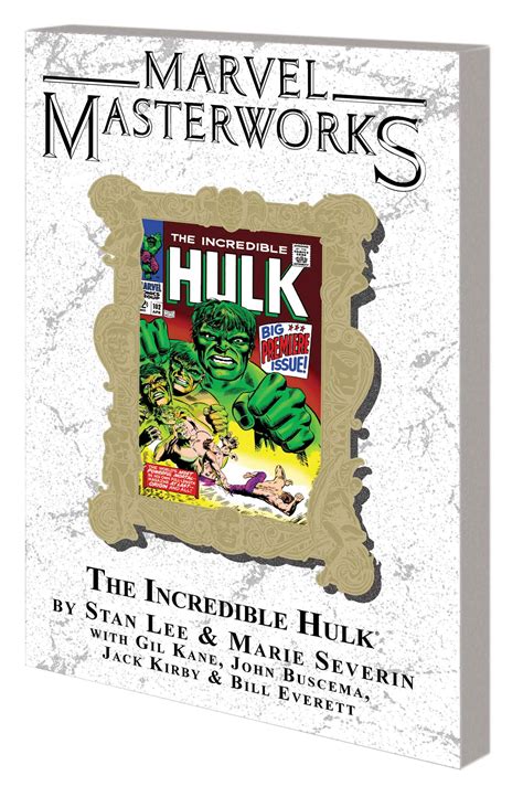 Marvel Masterworks The Incredible Hulk Vol 3 Tpb Variant Dm Only