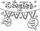 Scout Coloring Girl Pages Cookie Printable Daisy Count Leaf Scouts Sheets Cookies Leader Sign Color Brownie Girls Brownies Makingfriends Sales sketch template