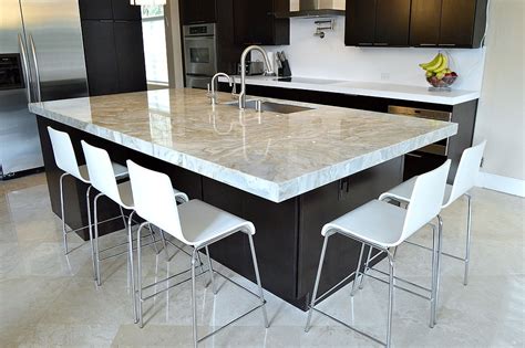 pure white quartz   install   kitchen countertops
