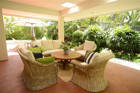 covered lanai tropical patio hawaii  lanaiscapes houzz
