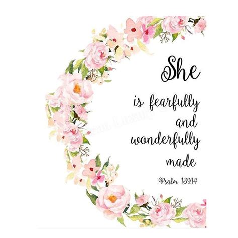 she is fearfully and wonderfully made psalm 139 14 bible