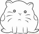 Hamster Coloringpages101 Hamsters Mammals sketch template