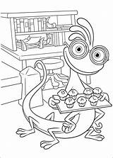 Monsters University Coloring Pages Inc Monster Coloriage Fun Book Monstres Imprimer Randall Dessins Ag Printable Boggs Et Academy Para Colorear sketch template