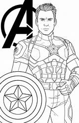 Jamiefayx Capitan Evans Printable Avenger Kartun Mewarnai Core América Capitán Colouring Evelyn Dela Escudo último sketch template