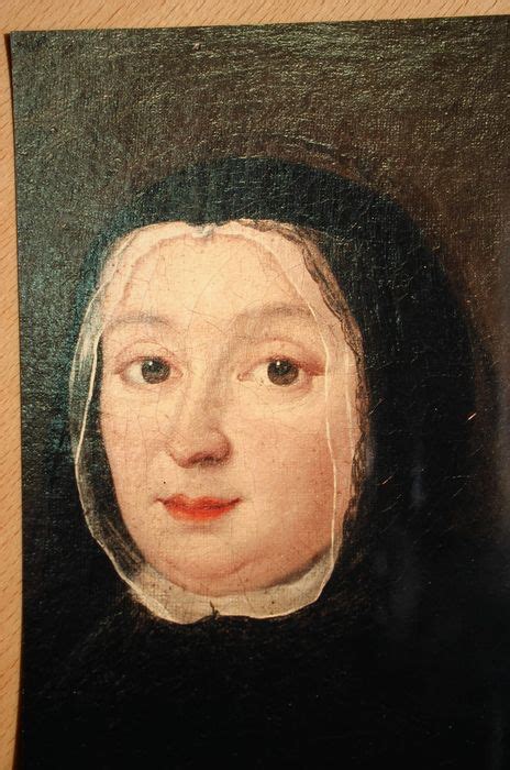 Tableau Et Son Cadre Portrait De Catherine Du Bos