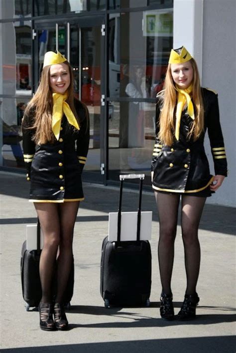 Stewardess Costume In Fascination Air Show ~ World