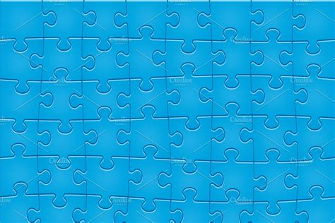 jigsaw puzzle pattern  pieces custom designed illustrations