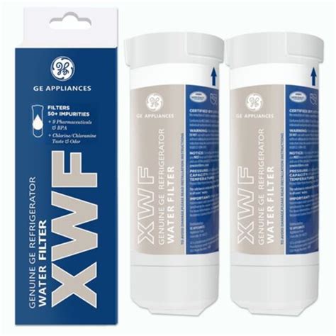 2 Pack Fit Xwf Compatitable Xwf Appliances Refrigerator Water Filter