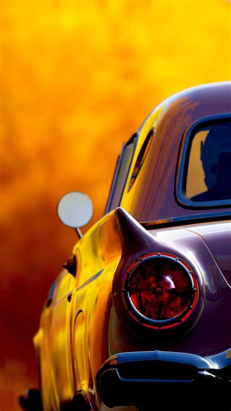 classic retro car tail lights hd android  iphone wallpaper
