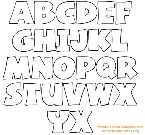 alphabet letter printouts carlynstudious