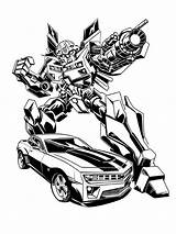 Coloring Transformers sketch template
