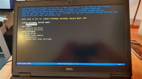 Solved Uefi Boot Sequence Empty Dell Community