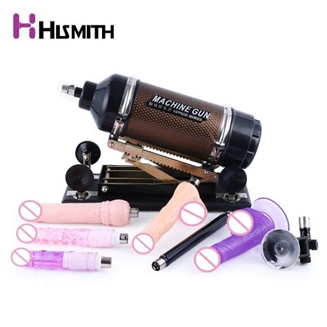 hismith gold sex machine for women with 8 different
