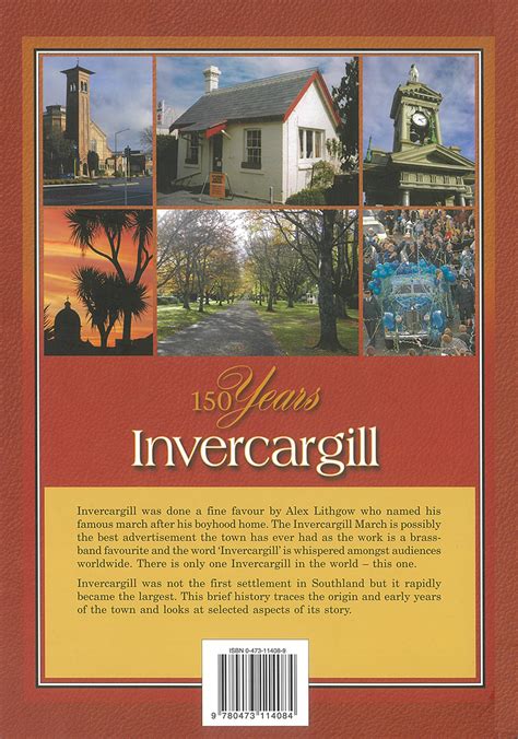 invercargill  years craigs design  print