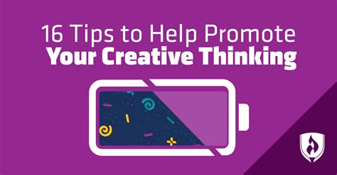 16 tips to help promote your creative thinking rasmussen