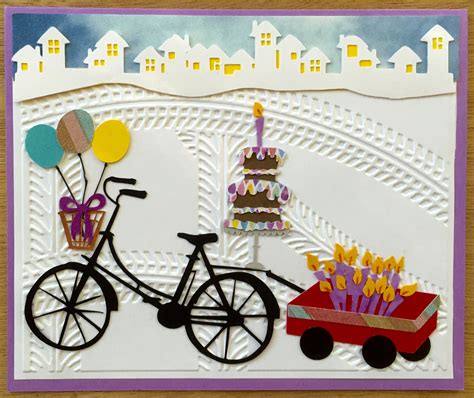 biking birthday card ferris wheel birthday cards biking card ideas