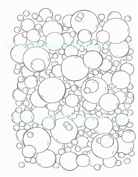 bubbles adult coloring page colouring coloring  grown