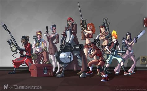 team fortress 2 classes reimagined as ladyfolk gallery gamesbeat