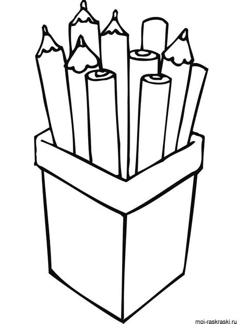 pencil coloring pages