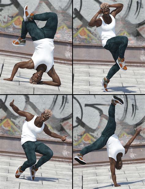 Capsces Hip Hop Poses And Expressions For Genesis 3 Male S Daz 3d